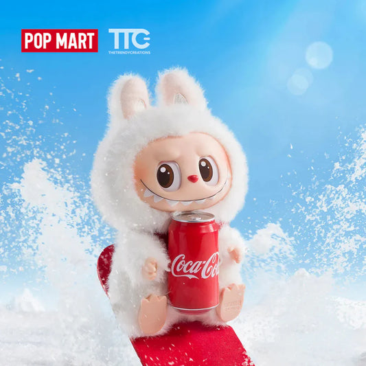 Labubu Coca-Cola Series Monster Keychain - Pop Mart